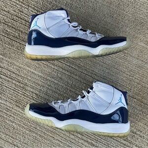 Jordan 11 Retro UNC Win Like 82 GS Gradeschool Kids’ Shoe Size 6.5Y 378038-123